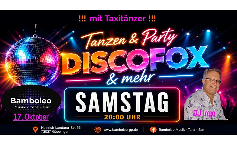 Tanzen & Party mit Discofox