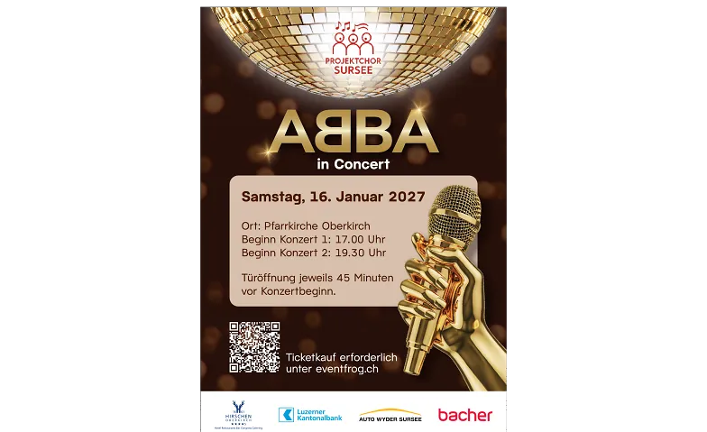 Projektchor Sursee: ABBA in Concert