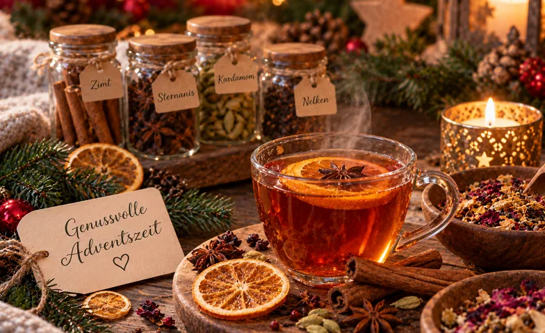 Genussvolle Adventszeit -  Gewürze, Geschichten & Düfte