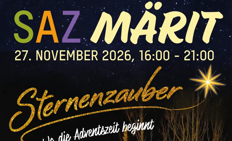 SAZ Märit 2026 – Sternenzauber
