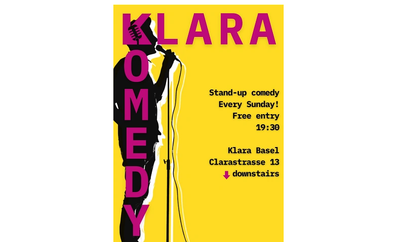 Stand-up comedy, free entry!