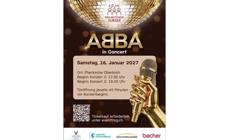 Projektchor Sursee: ABBA in Concert