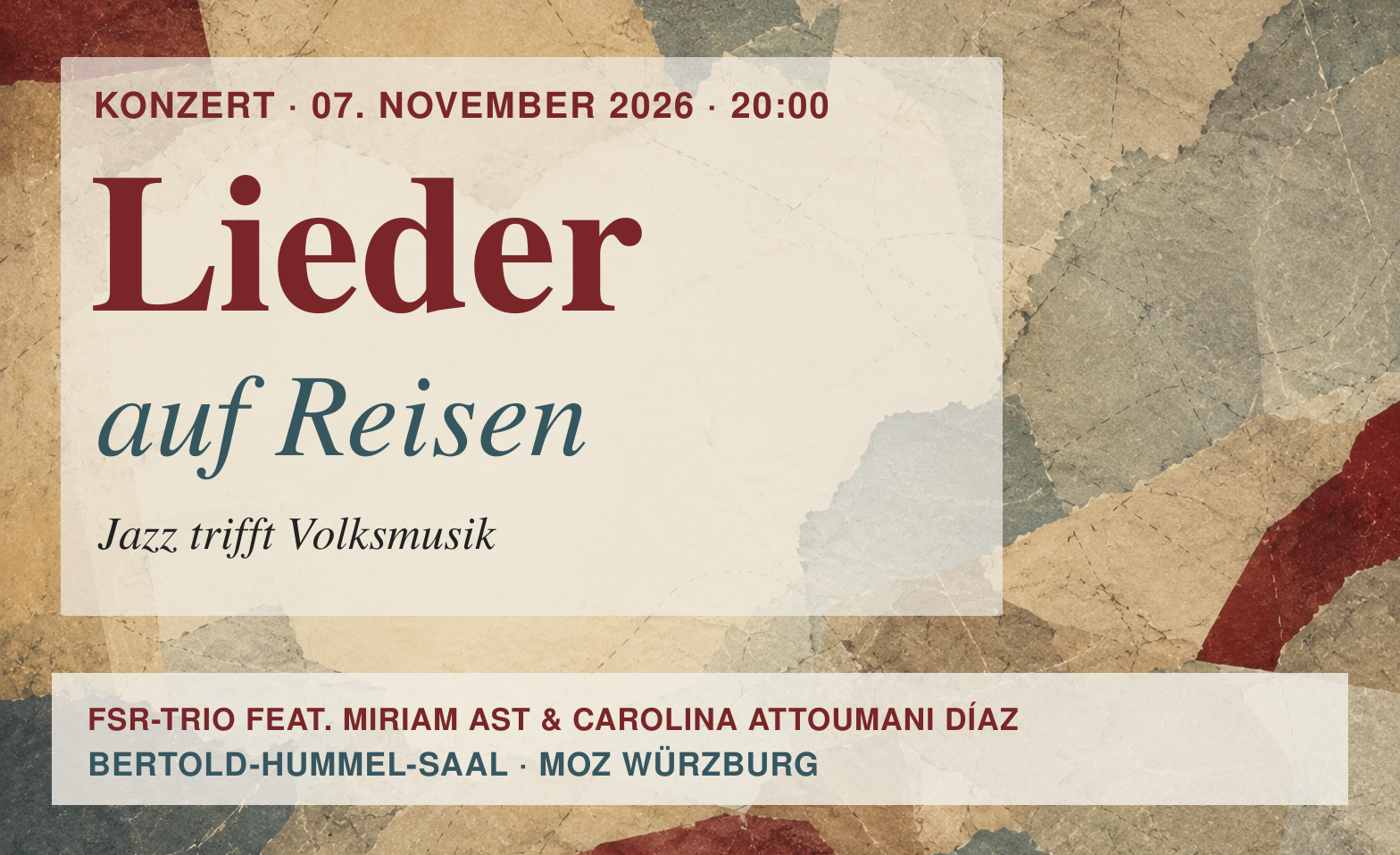 Lieder auf Reisen