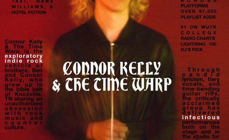LIVE KONZERT: CONNOR KELLY AND THE TIME WARP + GOOSEBERRY