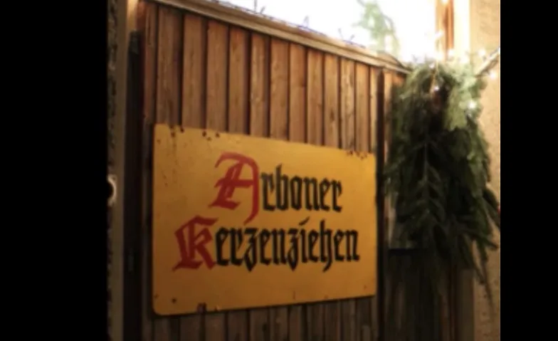 Traditionelles Arboner Kerzenziehen