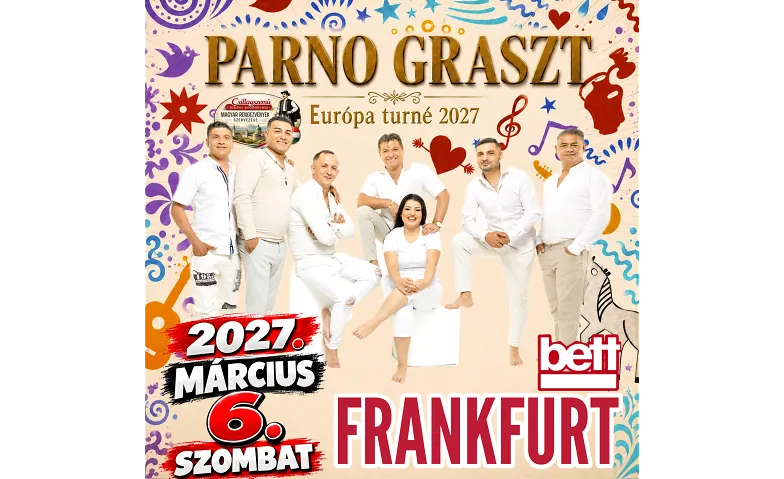 PARNO GRASZT KONCERT - FRANKFURT