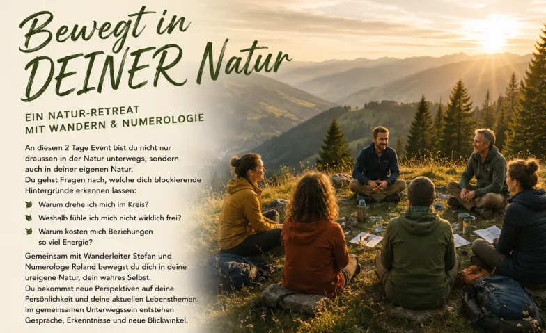 Bewegt in deiner Natur
