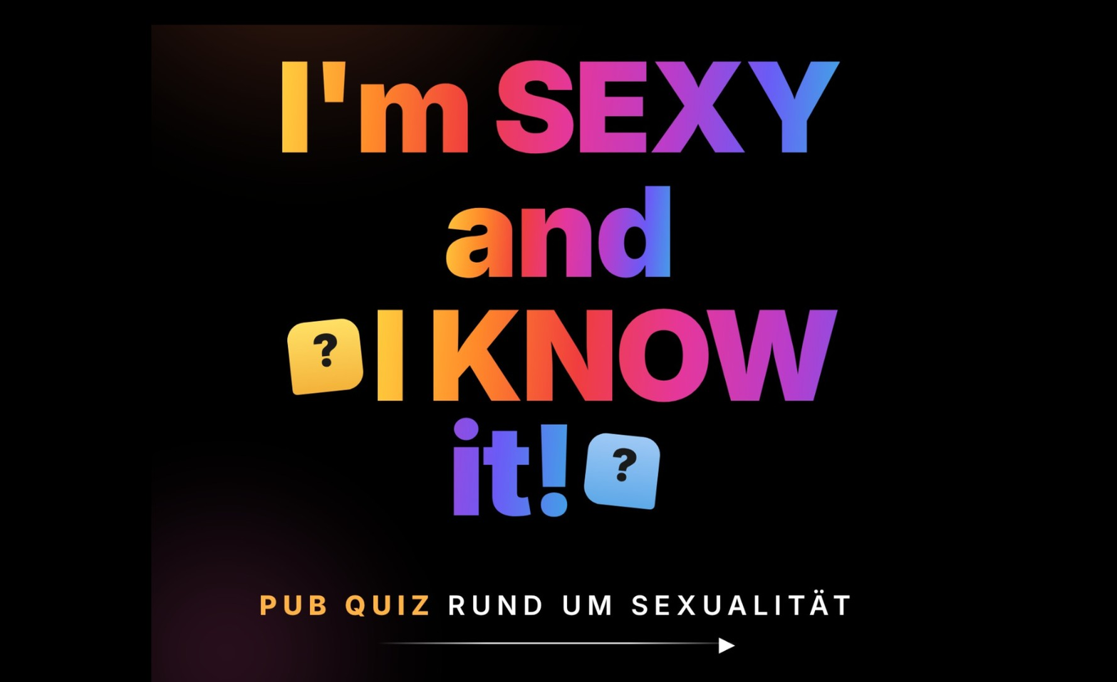 I’m SEXY and I KNOW it!