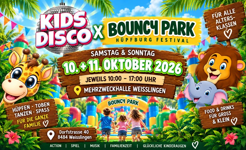 Kids Disco meets Bouncy Park