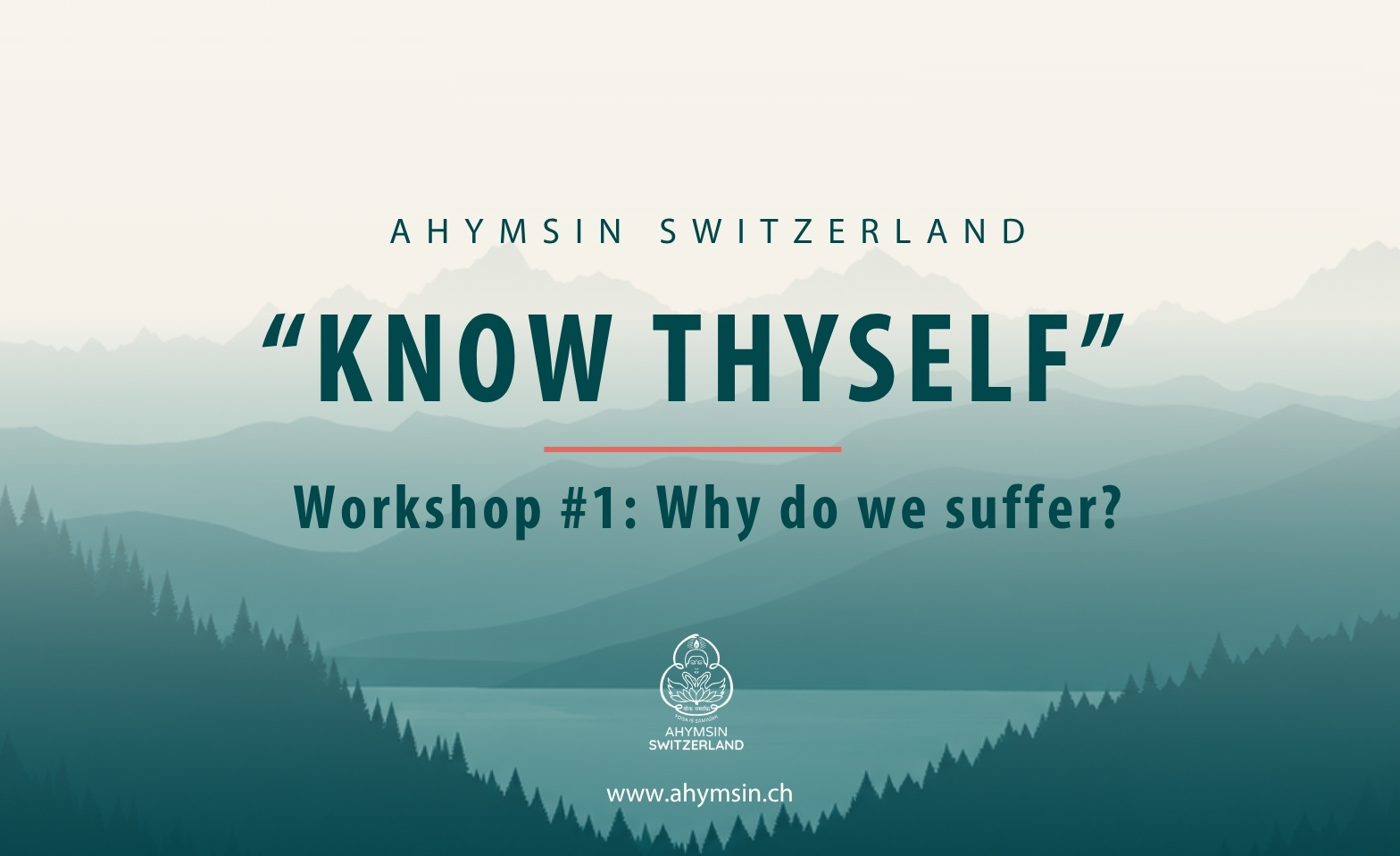 "KNOW THYSELF" Workshop series