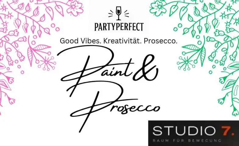 Paint&Prosecco - Kreativauszeit im Studio 7 in Balingen