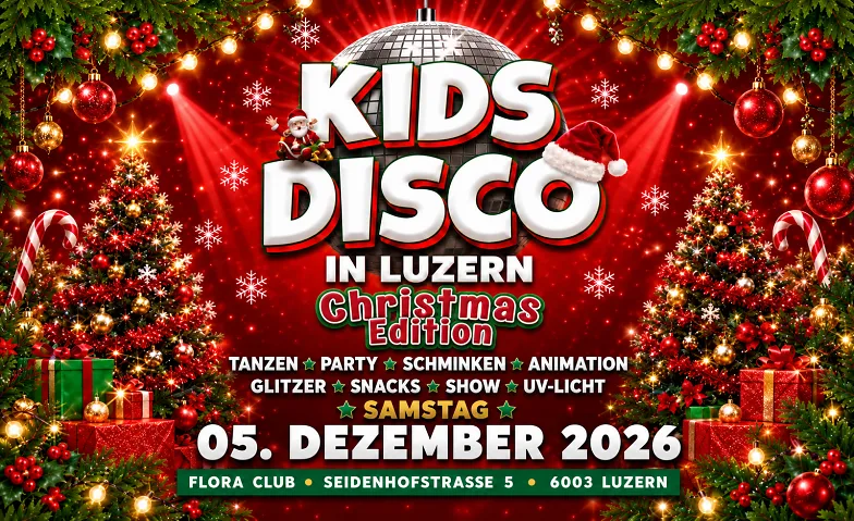 KIDS DISCO - CHRISTMAS EDITION @ FLORA CLUB