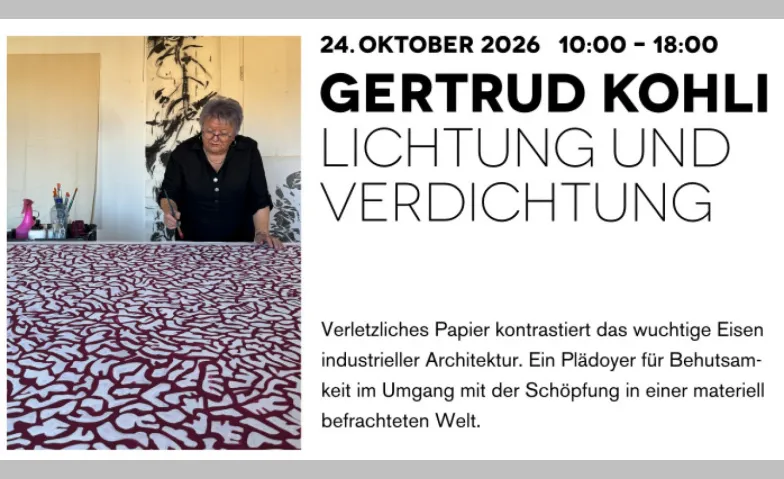 Gertrud Kohli: Lichtung und Verdichtung