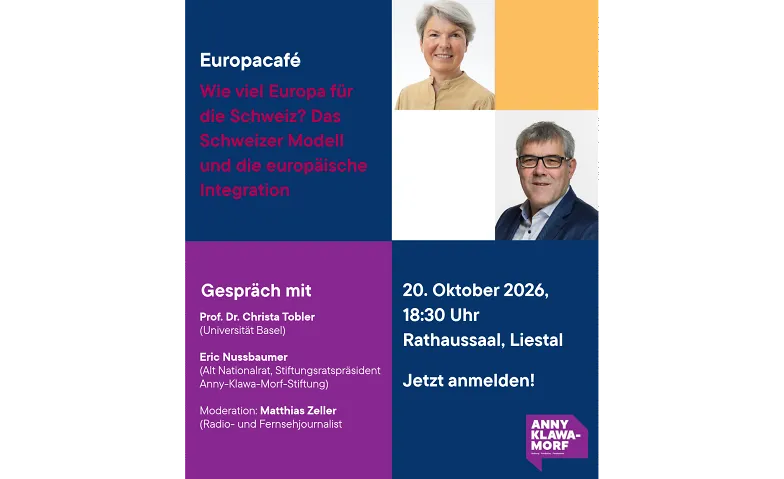 Europacafé: Wie viel Europa für die Schweiz?