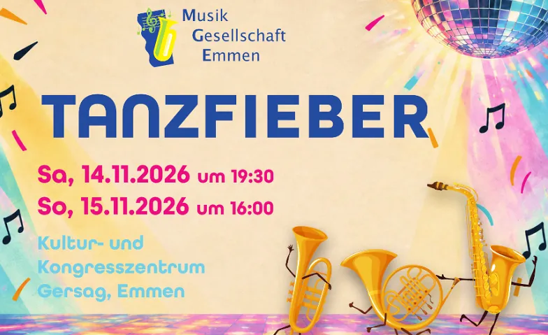 Jahreskonzert Musikgesellschaft Emmen: Tanzfieber