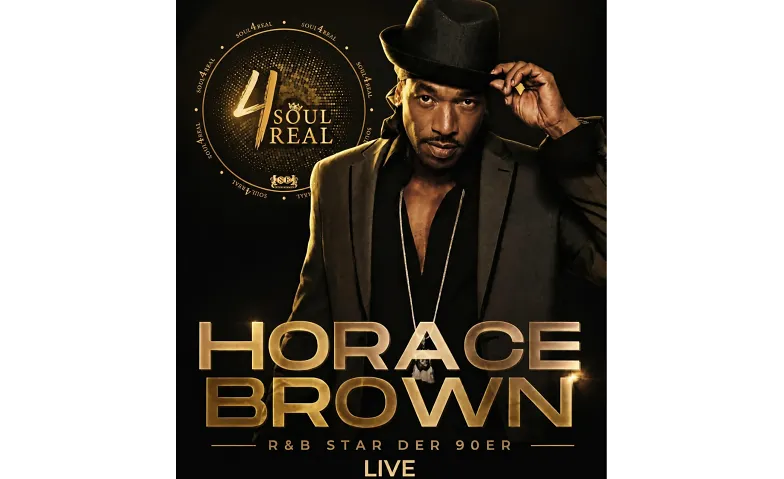 SOUL4REAL Main Floor Highlight:Horace Brown live on Stage