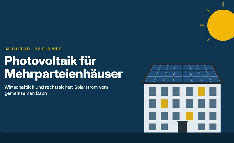 Photovoltaik für Mehrparteienhäuser