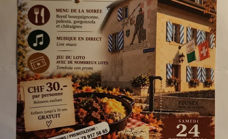 Fête d'automne, cuisine italienne