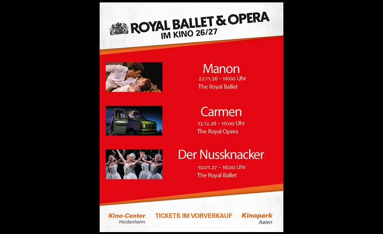 RBO 2026/27: Manon The Royal Ballett