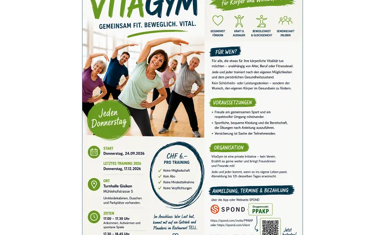 VitaGym -Gemeinsam fit und vital