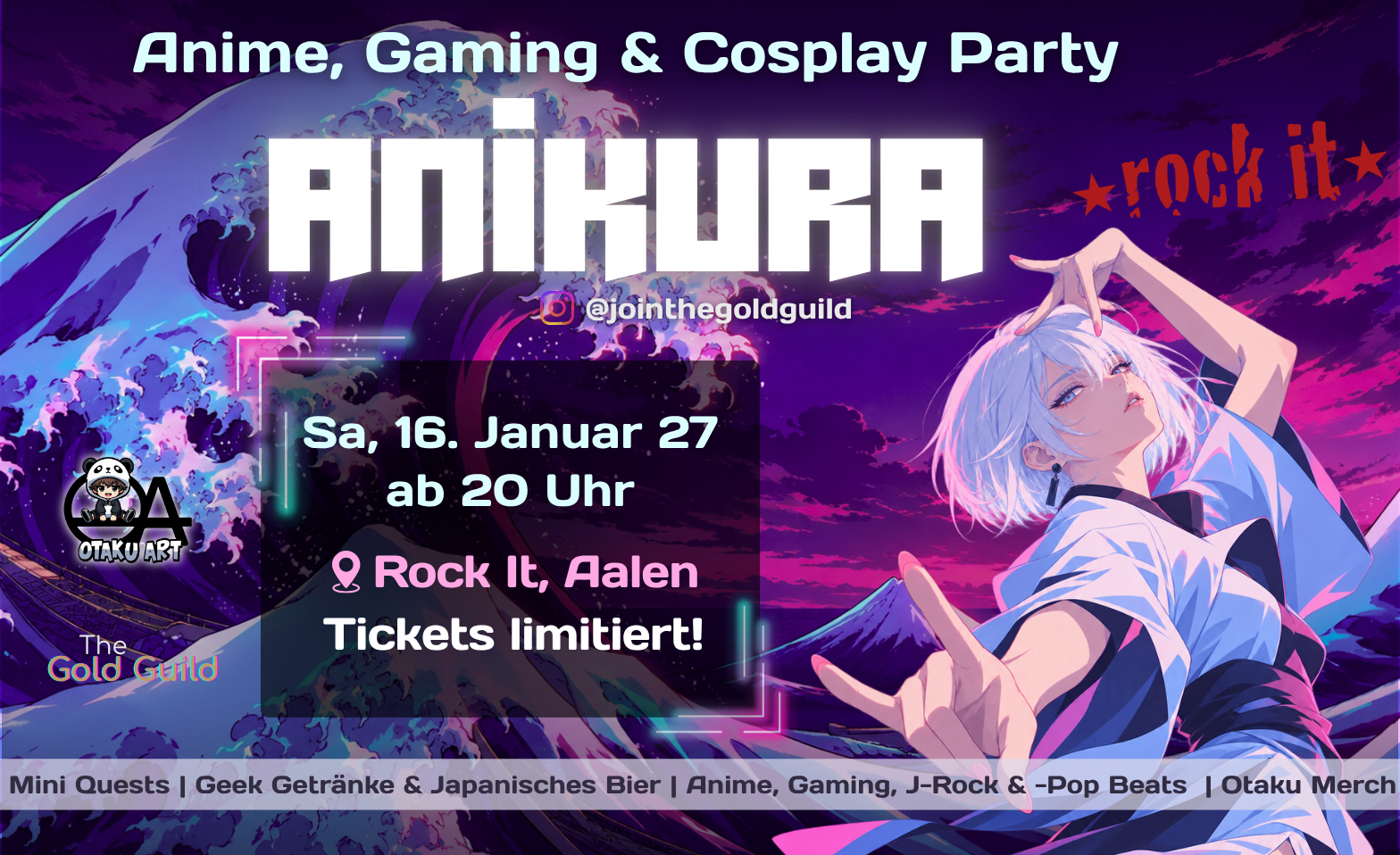 ANiKURA - Anime, Gaming & Cosplay Party