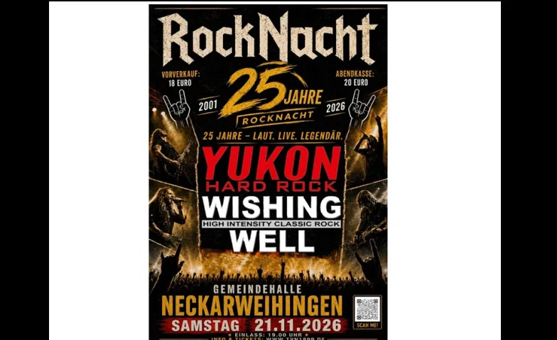 Rocknacht 2026 – Das Jubiläum!