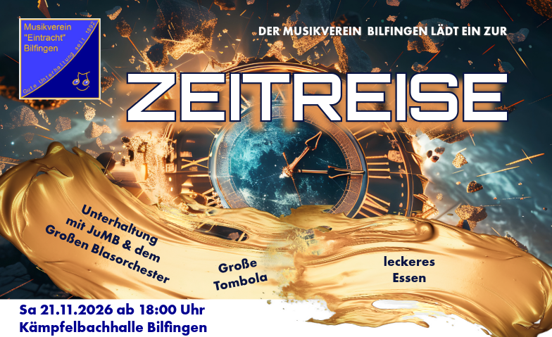Herbstkonzert 2026 - Zeitreise