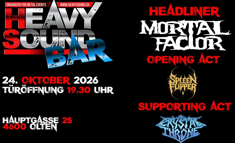 MORTAL FACTOR  CRYSTAL THRONE  SPLEEN FLIPPER
