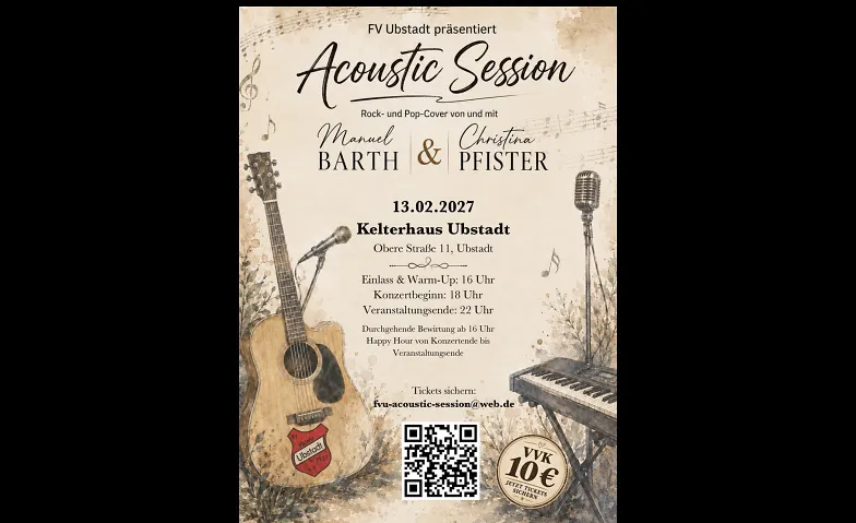 Acoustic Session des FV Ubstadt