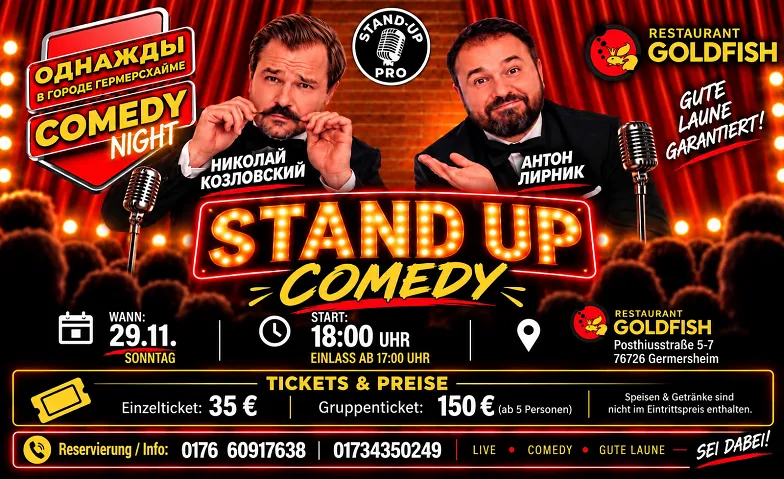 COMEDY NIGHT GERMERSHEIM