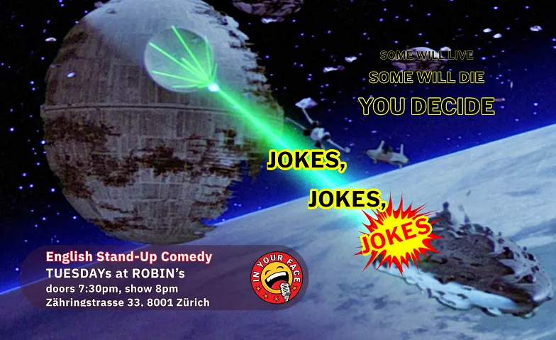 Jokes, Jokes, Jokes - English Stand-up comedy show