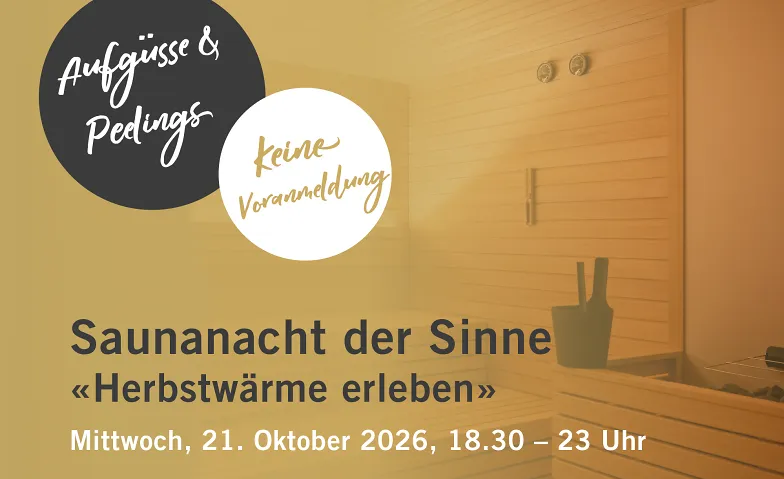 Saunanacht der Sinne