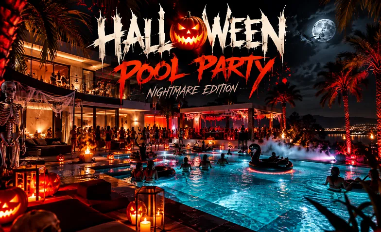 HALLOWEEN POOL PARTY   NIGHTMARE EDITION