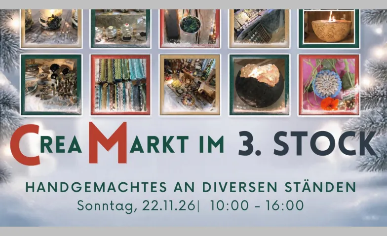 CreaMarkt im 3. Stock
