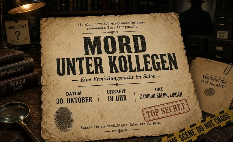 ZANOURI Mystery Party-Mord unter Kollegen