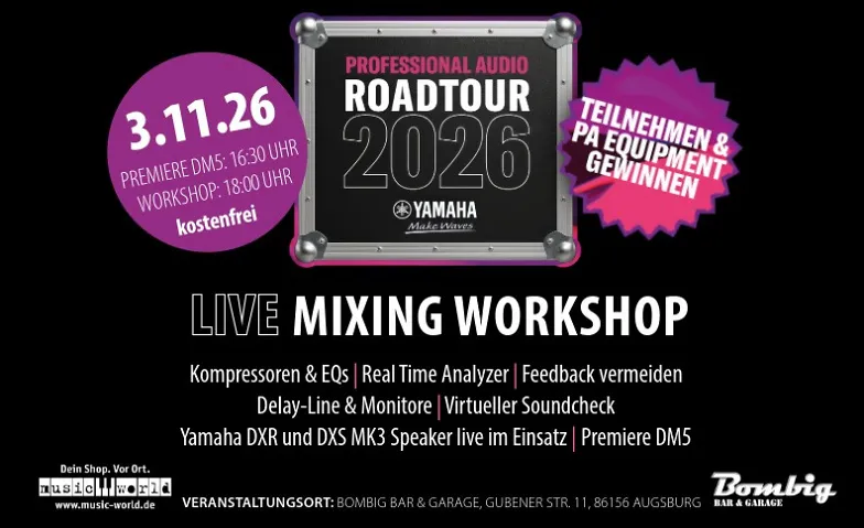 Yamaha Live-Mixing-Workshop