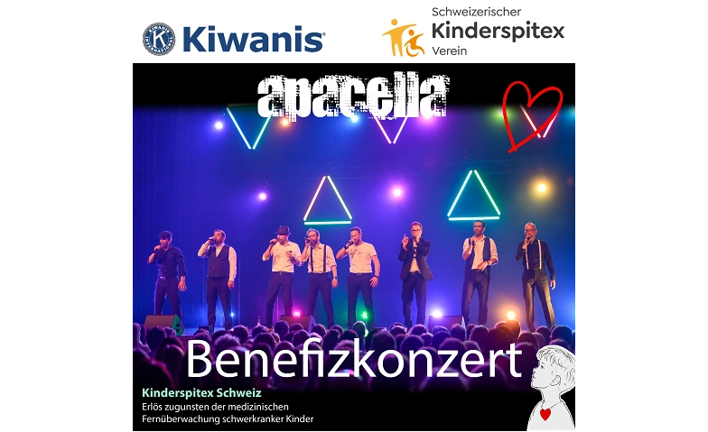 Apacella Konzert mit Kiwanis zugunsten der Kinderspitex