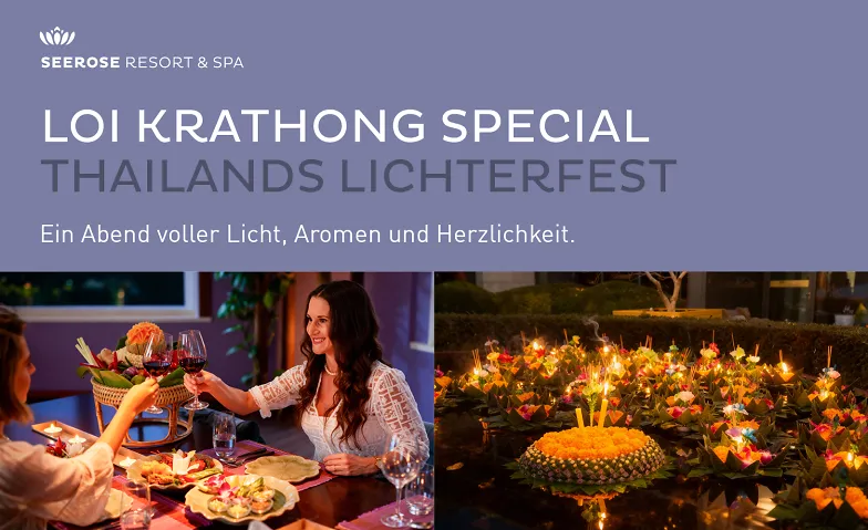 Loi Krathong  Special in der Seerose Resort & Spa