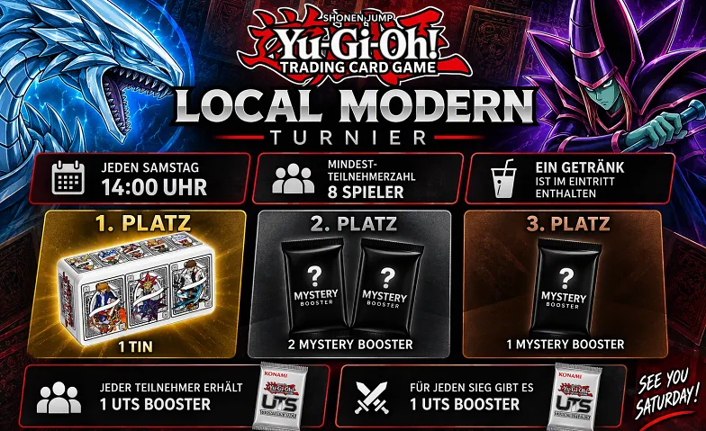 Yu-Gi-Oh Local Modern Turnier
