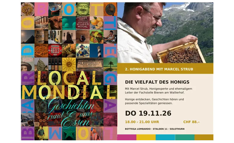 Honigabend mit Marcel Strub – Ein Genuss- und Wissensabend
