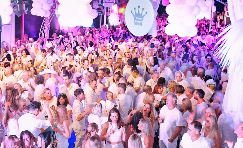 White Summer Night Partyboot XXL