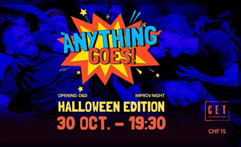 ANYTHING GOES - Improv SHOW  HALLOWEEN EDITION