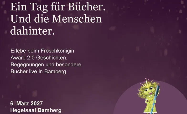 Froschkönigin Award 2.0 – Preisverleihung & Buchausstellung