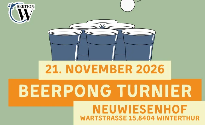 ALIAS ZHAW Beerpong Turnier 5.0
