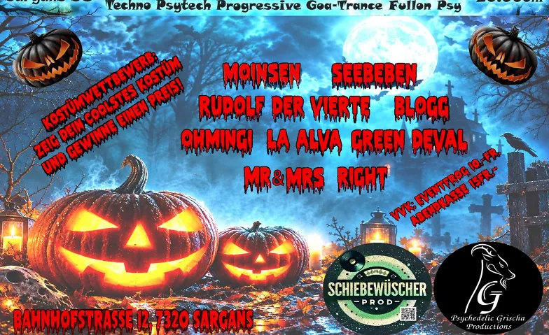 Schiebewüscher & Psychedelic Grischa Halloween