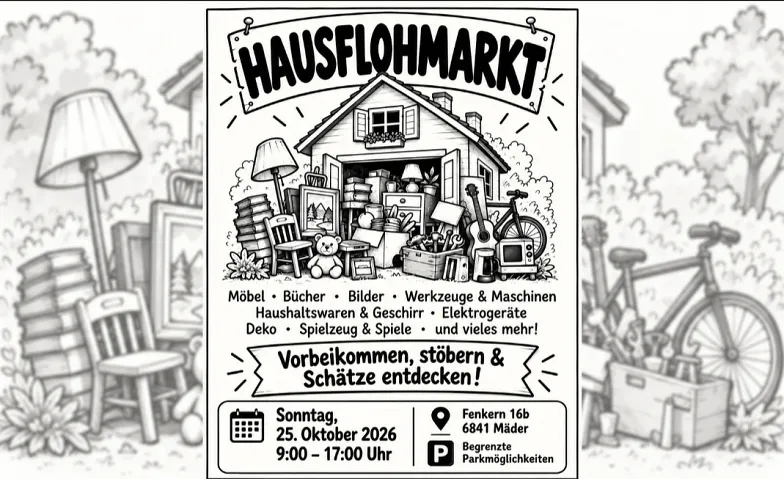 Hausflohmarkt in Mäder