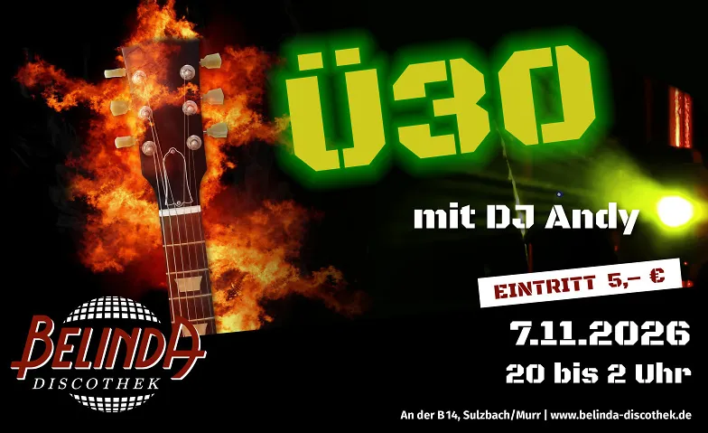 Ü30 mit DJ Andy