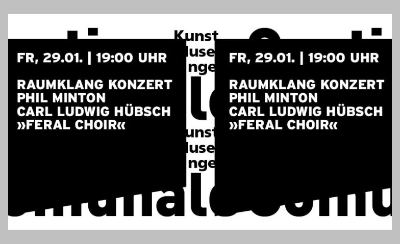 Raumklang - Phil Minton, Carl Ludwig Hübsch, Feral Choir