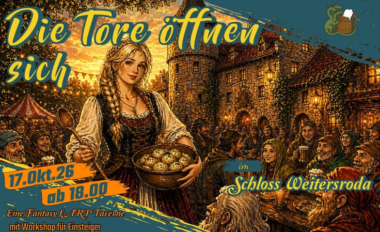"Die Tore öffnen sich" ein Fantasy Tavernenabend