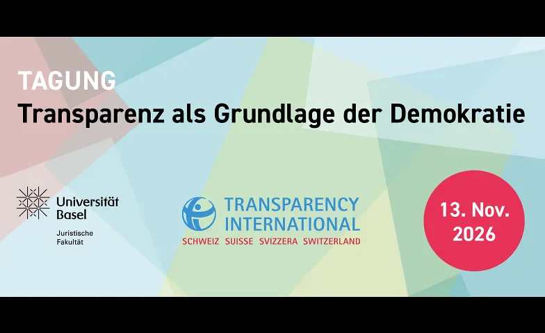 Tagung "Transparenz als Grundlage der Demokratie"